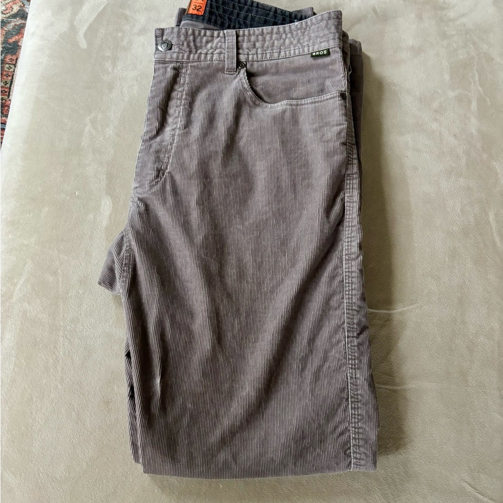 Howler Brothers Men's Gray Corduroy Pants - Straight Leg - Picture 7 of 7